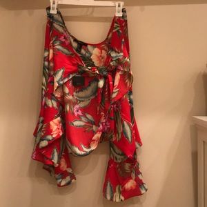 Forever 21 Tie Front Top